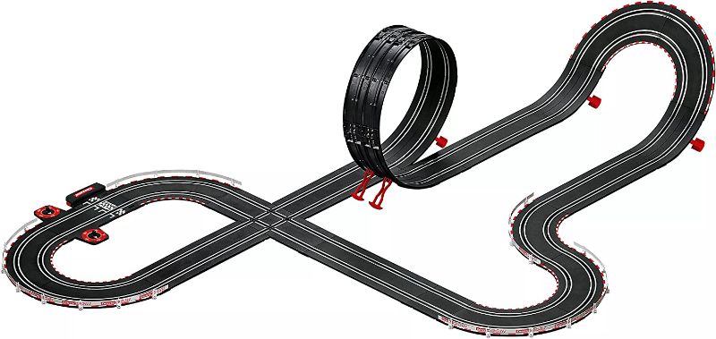 Photo 1 of Carrera GO!!! 62548 Max Performance Electric Powered Slot Car Racing Kids Toy Race Track Set Includes 2 Hand Controllers and 2 Cars in 1:43 Scale
