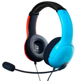 Photo 1 of LVL 40 Wired Gaming Headset for Nintendo Switch - Blue/Red

