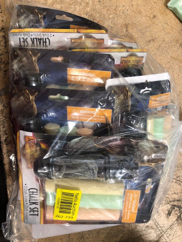 Photo 2 of 10 Jurassic World Chalk sets with 3 chalk sticks 