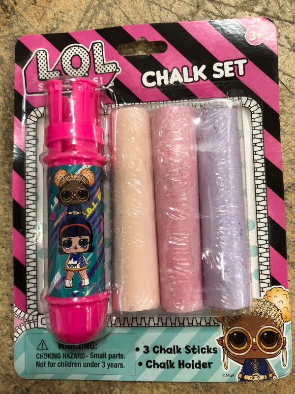 Photo 1 of 8 LOL surprise Chalk sets with 3 chalk sticks 