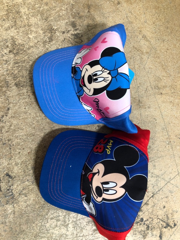 Photo 1 of 2 Minnie and Mickey Mouse Caps 