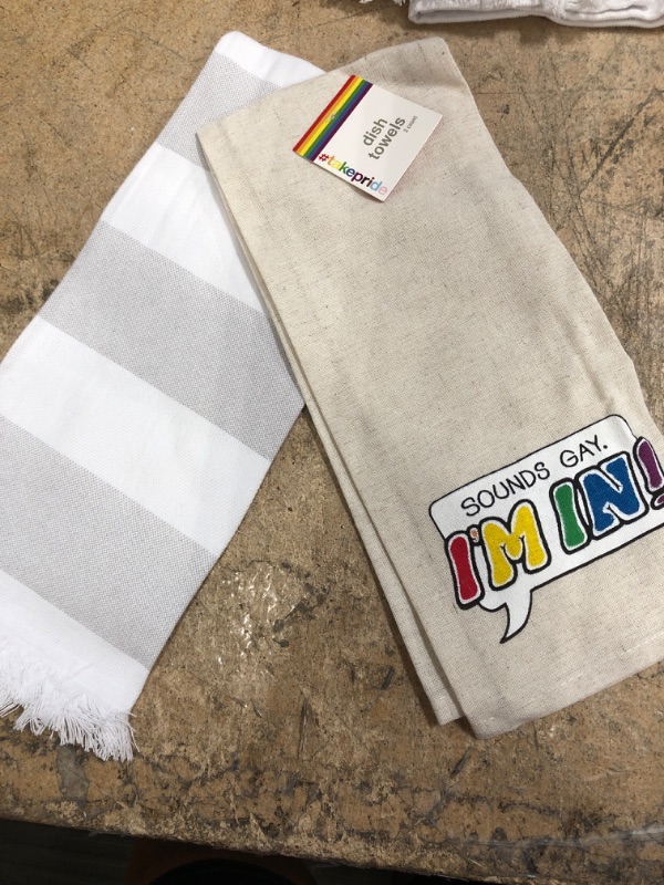 Photo 1 of 2 Pride Dish Towels