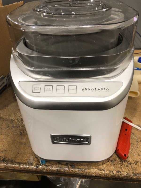 Photo 2 of **parts only**Cuisinart ICE-60WP1 2-Quart Cool Creations Ice Cream, Frozen Yogurt, Gelato and Sorbet Maker Parts only 