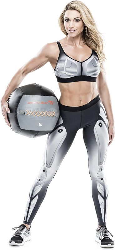 Photo 1 of Bionic Body Soft Medicine Ball Weighted Slam Wall Ball for Cardio Workout and Core Training – Ideal for Squat, Lunge, and Partner Toss