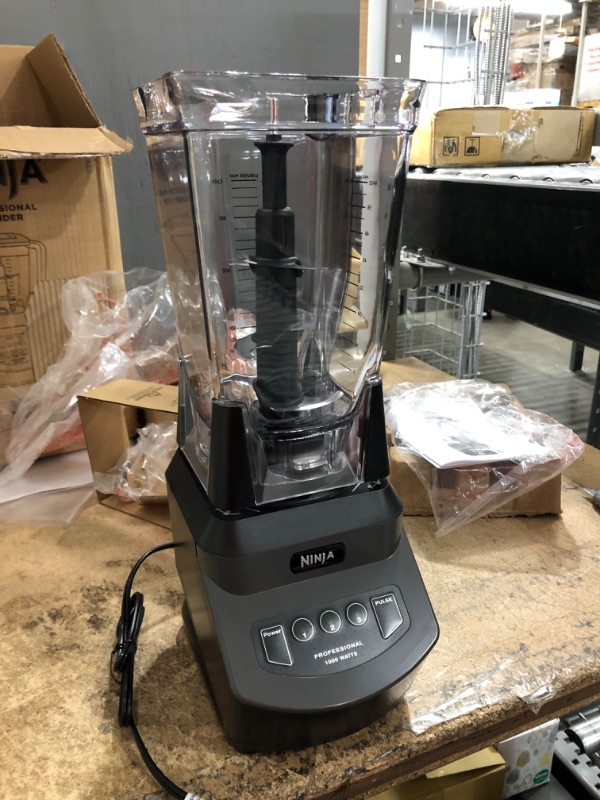 Photo 2 of Ninja NJ601AMZ Professional Blender with 1000-Watt Motor and 72 oz Dishwasher-Safe Total Crushing Pitcher for Smoothies