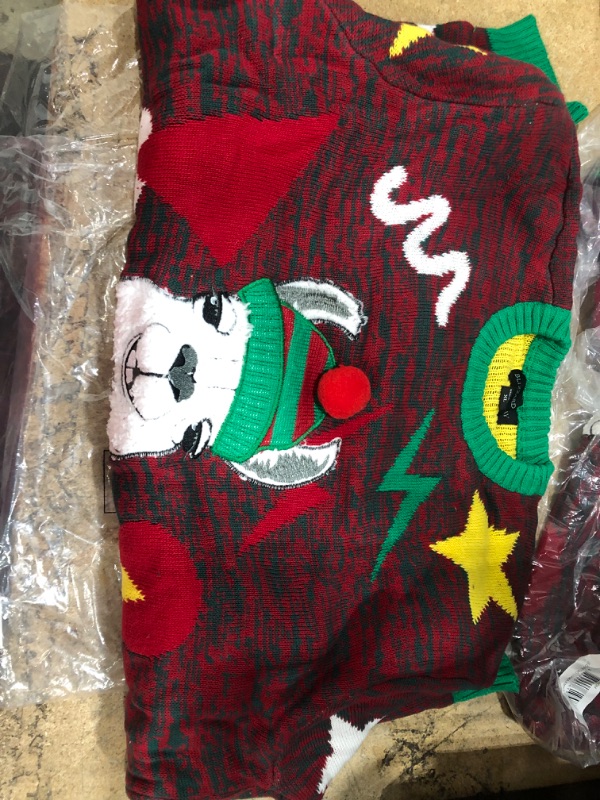 Photo 2 of Blizzard Bay Men's Ugly Christmas Sweater Llama XL 
