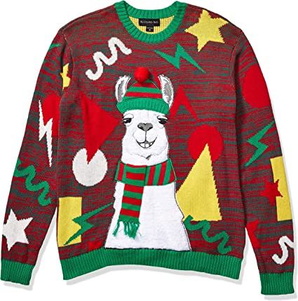 Photo 1 of Blizzard Bay Men's Ugly Christmas Sweater Llama XL 
