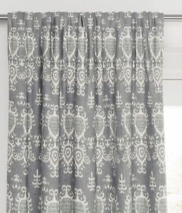 Photo 1 of 1pc Blackout Printed Matelasse Window Curtain Panel - Threshold™

