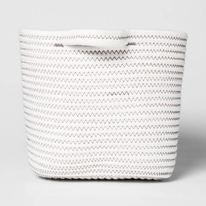 Photo 1 of **NEW** Bath Basket Crate Off White - Brightroom™
