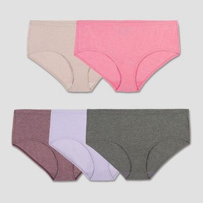 Photo 1 of New Fruit of the Loom Women's Beyondsoft Hipsters 5-Pack (Colors May Vary) - 9, Multicolored
