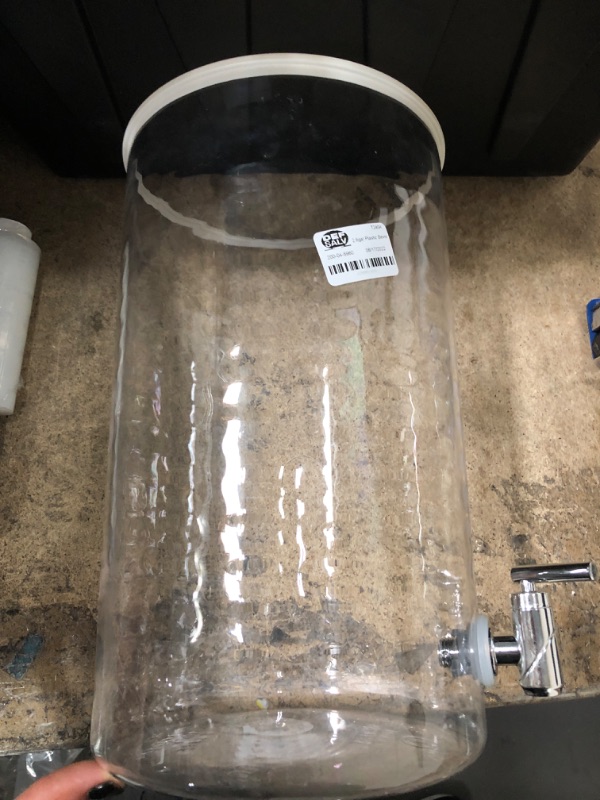 Photo 1 of 2.6gal Plastic Beverage Dispenser White - Threshold™
