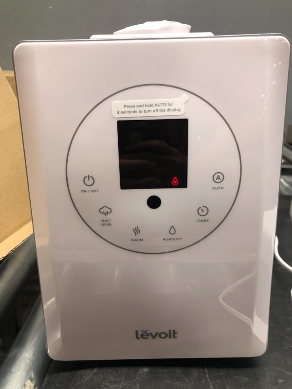 Photo 2 of Levoit Humidifiers, 6L Warm and Cool Mist Ultrasonic Humidifier for Bedroom