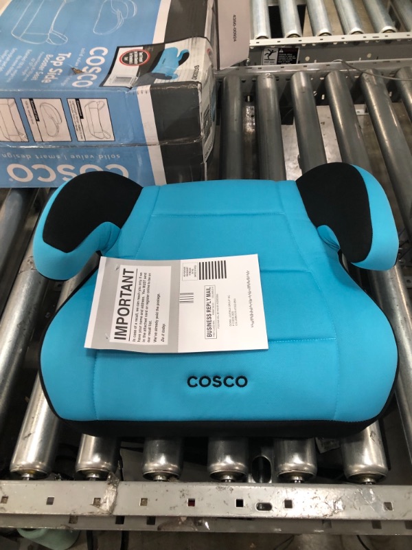 Photo 3 of Cosco Topside Backless Booster Car Seat, Turquoise