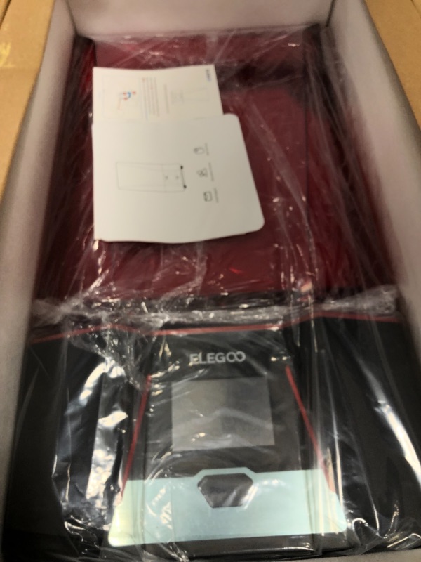 Photo 1 of ELEGOO Saturn 2 MSLA 3D Printer, UV Resin Photocuring Printer with 10-inch 8K Monochrome LCD, 219x123x250mm / 8.62x4.84x9.84 Inch Larger Printing Size