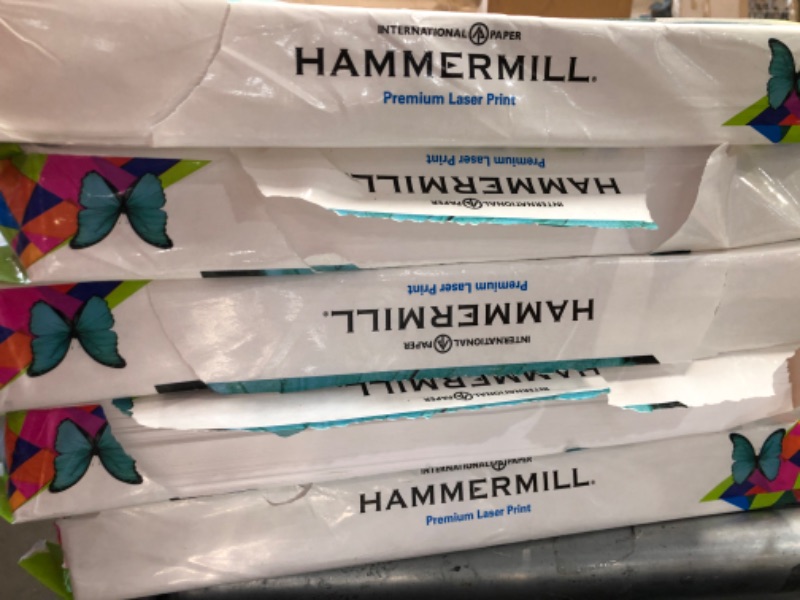 Photo 2 of 5pk box Hammermill Paper, Premium Laser Print Paper 11"x17" 
