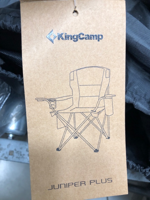Photo 3 of 2 Packs of king Camp Juniper Plus Foldable Chairs 