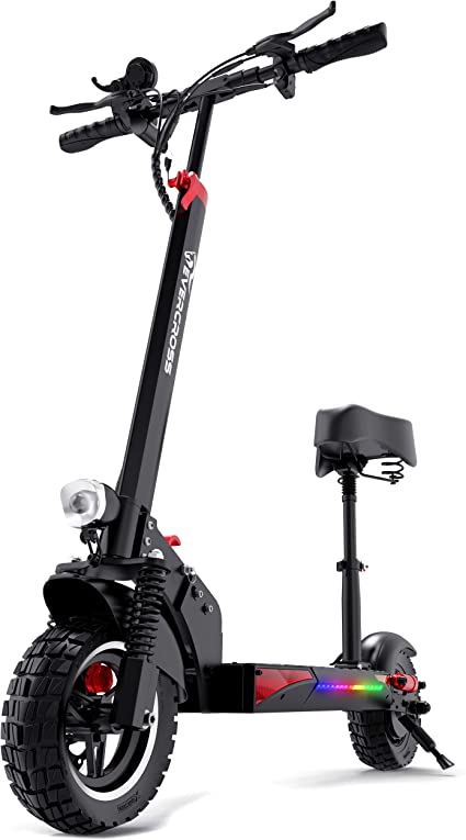 Photo 1 of EVERCROSS H5 Electric Scooter, Electric Scooter for Adults with 800W Motor, Up to 28MPH & 25 Miles-10'' Solid Tires, Scooter for Adults with Seat & Dual Braking, Folding Electric Scooter 
