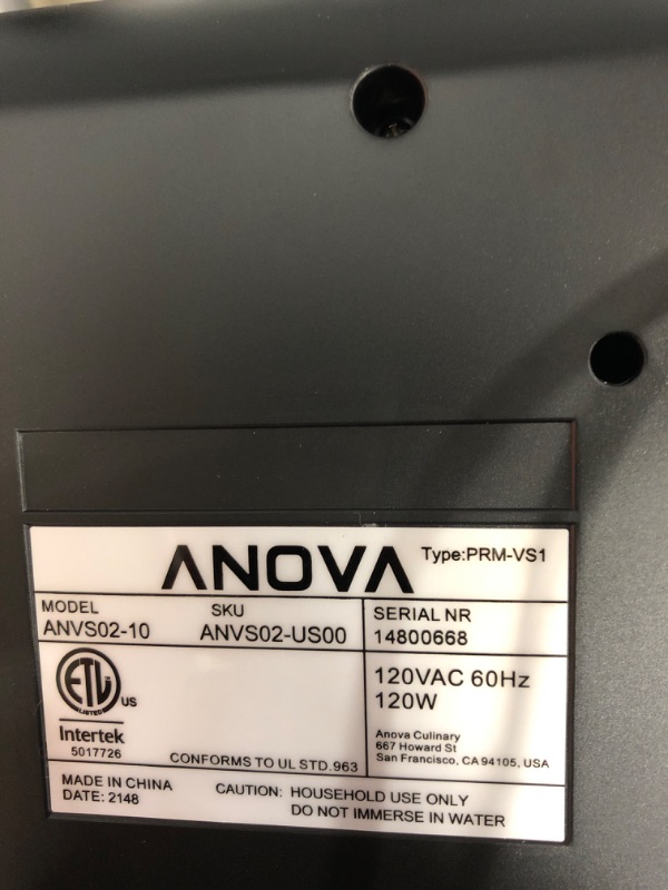 Photo 4 of Anova Precision Vacuum Sealer Pro