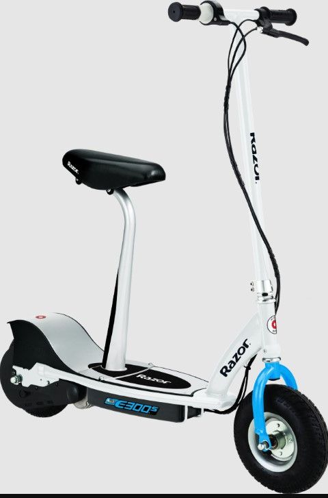 Photo 1 of Razor E300S Electric Scooter Seated 