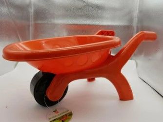 Photo 1 of *BOX WITH 6*
Kids Plastic Wheelbarrow-Red