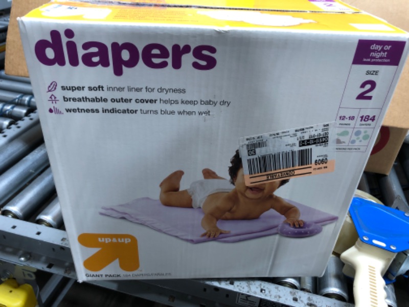 Photo 2 of Diapers Giant Pack Size 2 - 184ct - up & up
