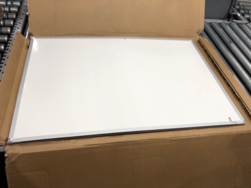 Photo 1 of Dry Erase Board, Melamine Surface, 36 x 24, Aluminum Frame