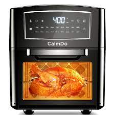 Photo 1 of CalmDo Air Fryer Oven Combo 12.7 Quarts, Convection Toaster, Food Dehydrator, 18 Functions to Fry, Roast, Dehydrate, Bake, Reheat, 10 Accessories & Recipe Included
