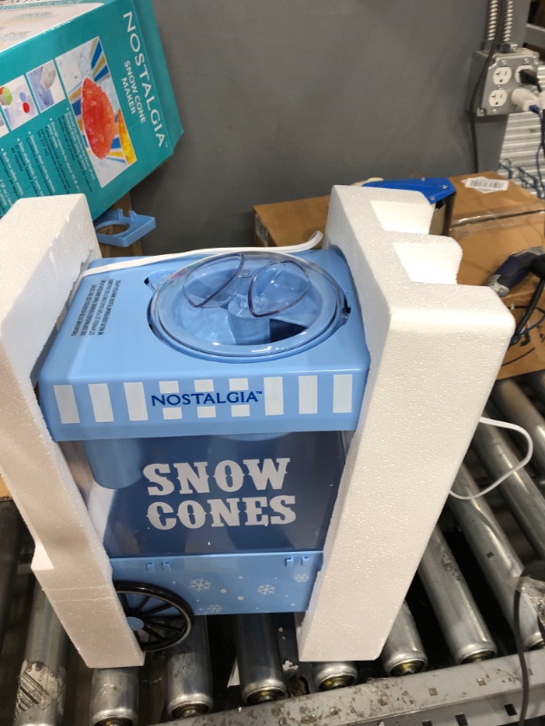 Photo 6 of 
Nostalgia NSCM525BL Snow Cone Maker Blue