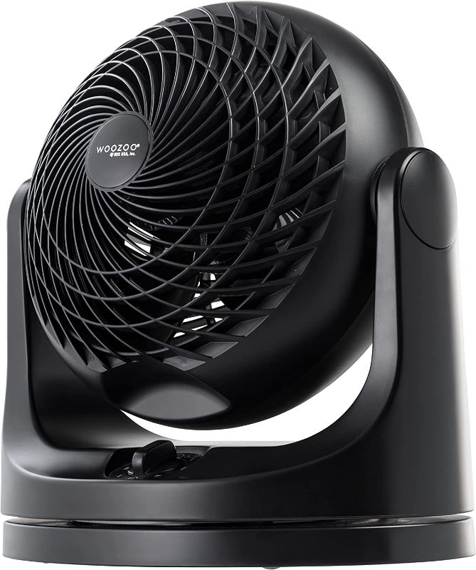 Photo 1 of IRIS USA WOOZOO Oscillating Fan, Vortex Fan, Air Circulator, Desk Fan, Portable Fan, 3 Speed Settings