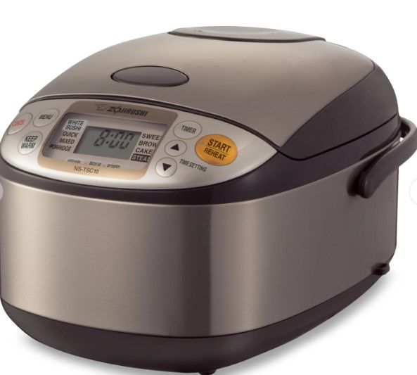 Photo 1 of Zojirushi 5-1/2 Cup Micom Rice Cooker and Warmer in Stainless Steel