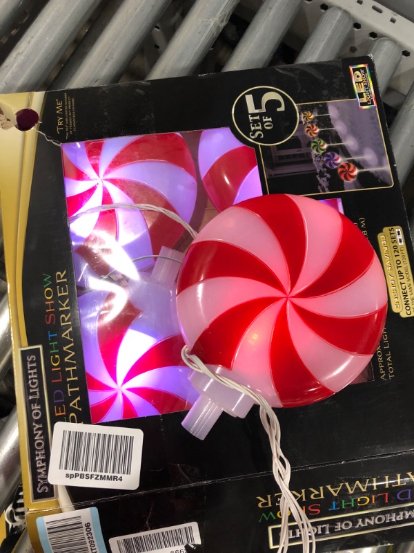 Photo 2 of Brite Star Symphony Of Lights Candy Pathmarkers - Set of 5