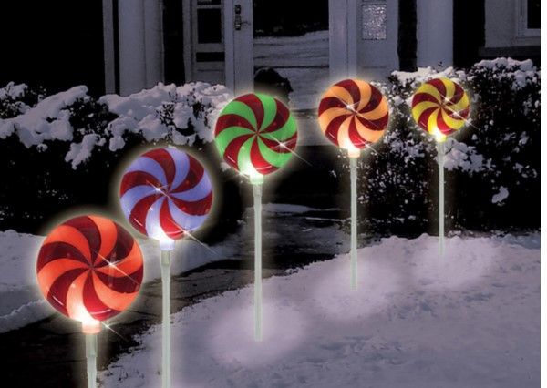 Photo 1 of Brite Star Symphony Of Lights Candy Pathmarkers - Set of 5