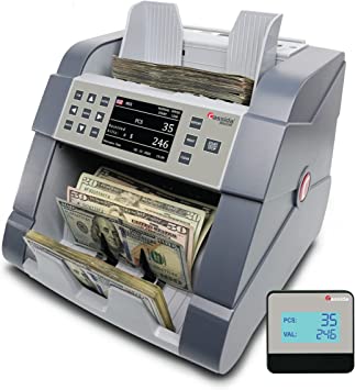 Photo 1 of Cassida 8800R USA Premium Bank-Grade Mixed Denomination Money Counter Machine, Advanced Counterfeit Detection, Multi-Currency