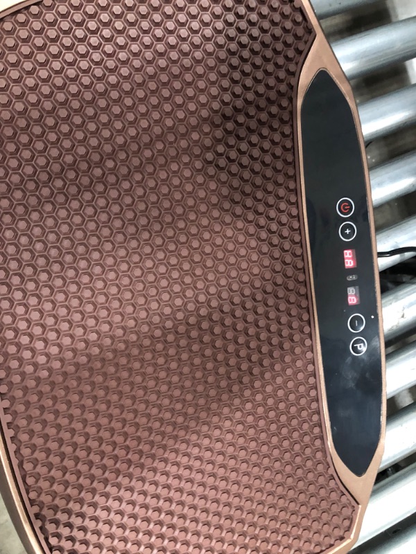 Photo 1 of EILISON Bolt Vibration Plate Exercise Machine with Loop Bands - Full Body Vibration Fitness Platform Equipment for Home Fitness, Weight Loss, Toning, Shaping & Wellness - Max 350lbs
