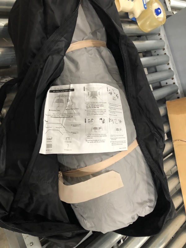 Photo 1 of CAMPROS CP Tent-6-Person-Camping-Tents, Waterproof Windproof Family Tent with Top Rainfly, 4 Large Mesh Windows, Double Layer, Easy Set Up, Portable with Carry Bag
