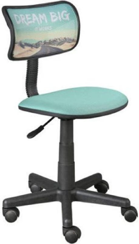 Photo 1 of Urban Shop Swivel Mesh Desk Chair, Aqua
