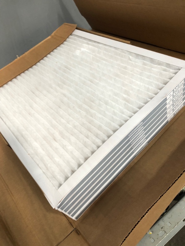 Photo 2 of Amazon Basics Merv 11 AC Furnace Air Filter - 20'' x 25'' x 1'', 6-Pack
