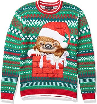 Photo 1 of Blizzard Bay Men's Ugly Christmas Sweater Sloths
XL