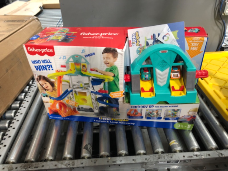 Photo 2 of FISHER-PRICE LITTLE PEOPLE LAUNCH AND LOOP RACEWAY