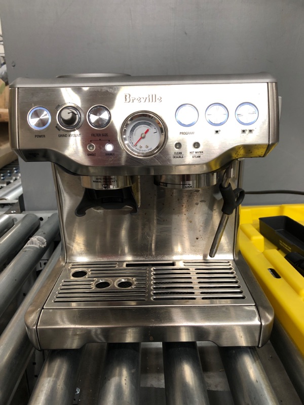 Photo 2 of Breville Barista Express Espresso Machine, Brushed Stainless Steel, BES870XL
