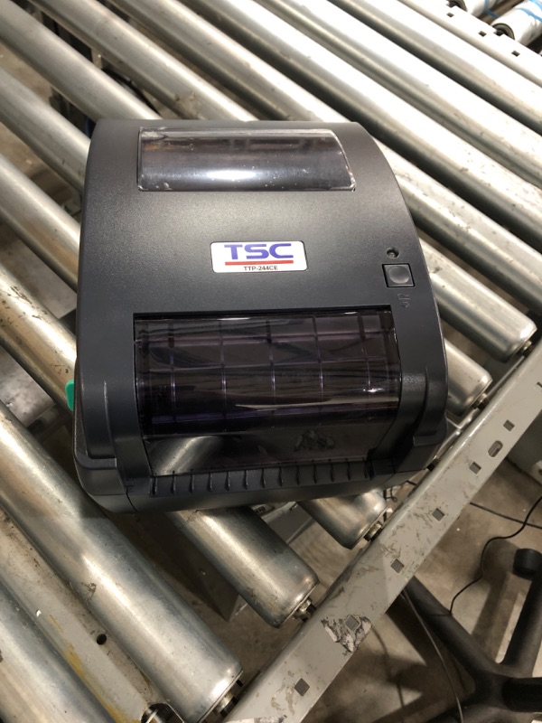 Photo 2 of TSC - B00HGUZGXS TTP-244CE Desktop Thermal Transfer Label Barcode Printer - 4.25", 203 dpi – Optional Bluetooth Interface, Navy Blue, 7.95” (W) x 6.81” (H) x 10.16” (D)
