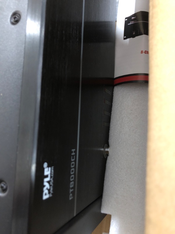 Photo 1 of Pyle Home 8-Channel 8000-Watt Stereo Mono Amplifier Pt8000ch