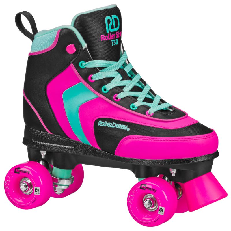 Photo 1 of Roller Derby Roller Star 750 Hightop Women'sRoller Skates, Lt Green, 7
