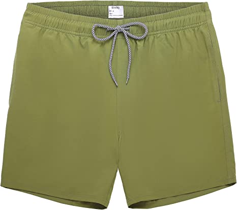 Photo 1 of Biwisy Mens Swim Trunks Quick Dry Swim Shorts with Mesh Lining Funny Beach Shorts M