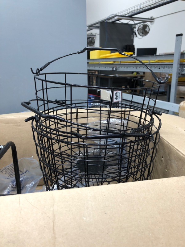 Photo 2 of 3 Tier Basket Stand with Wheels