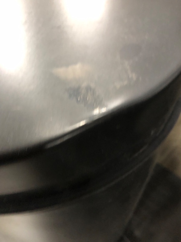 Photo 3 of 13 Gallon Step Trash Can Black