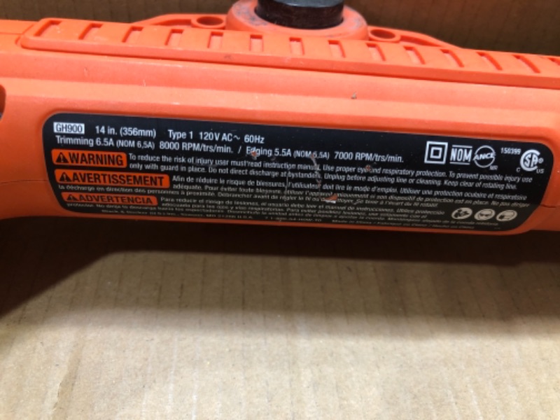 Photo 3 of Black+decker LST300 20-Volt MAX* Lithium String Trimmer & Edger