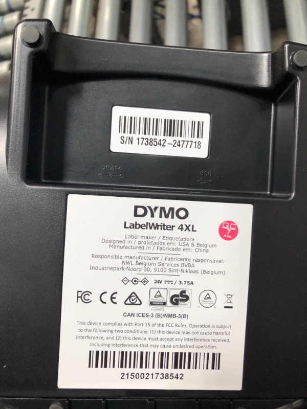 Photo 4 of Dymo Labelwriter 4Xl 4 4/25-Inch Labels 53 Labels/Minute 7 3/10W X 7 4/5D X 5 1/2H Dym1755120
