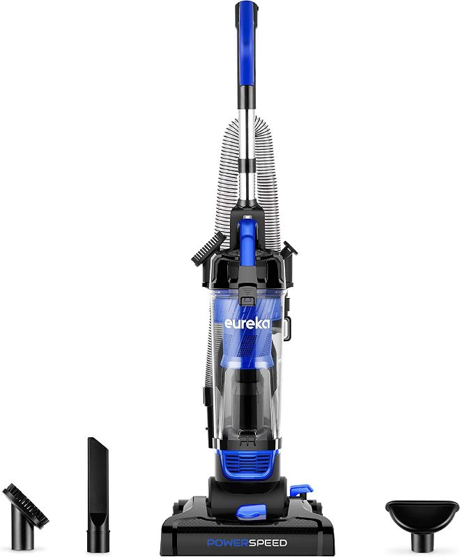 Photo 1 of Eureka Lightweight Powerful Upright Vacuum Cleaner for Carpet and Hard Floor, PowerSpeed, 