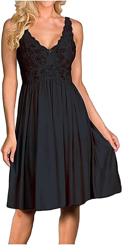 Photo 1 of Shadowline Women's Silhouette Lace Bodice Sleeveless Waltz Gown S